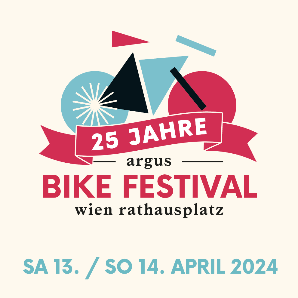 Am 13./14. April 2024 ist es wieder soweit, der Wiener Rathausplatz steht ganz im Sternzeichen des Fahrrades. Die größte Radveranstaltung Österreichs zeigt die neuesten Bike-Trends, jede Menge Testmöglichkeiten und spektakuläre Shows. Als neues Highlight gibt es einen E-MTB-Parcours für Testfahrten, Shows und Rennen. Und wir feiern ein schönes Jubiläum: Seit 25 Jahren gibt es das Argus Bike Festival auf dem Wiener Ratgausplatz!