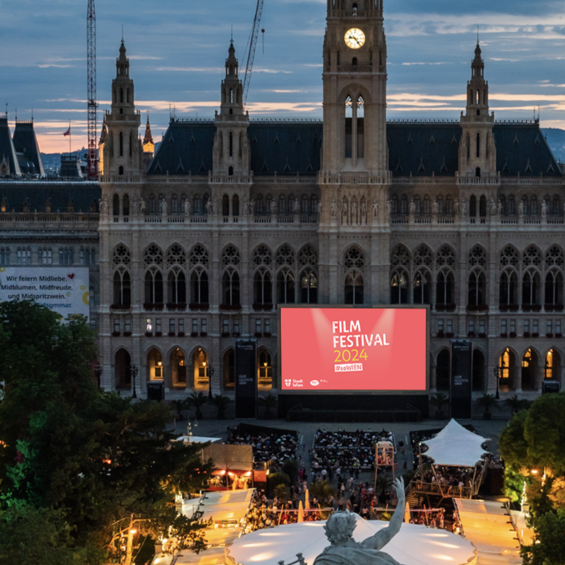 Musikfilmfestival am Rathausplatz