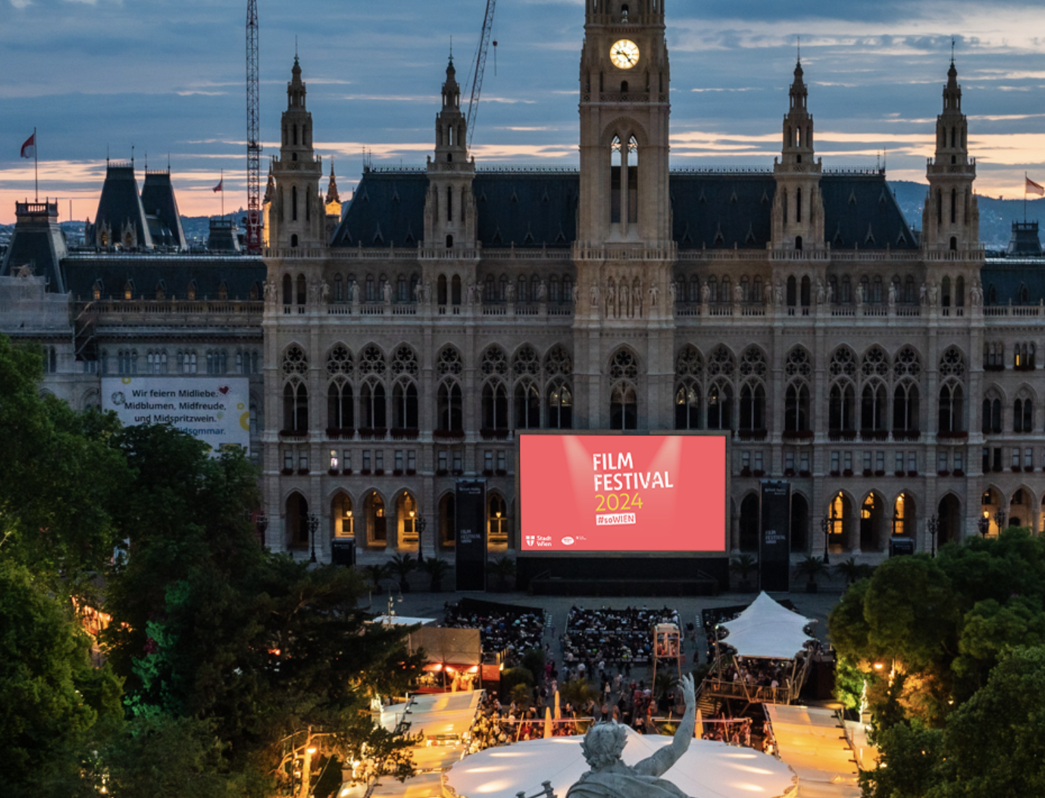 Musikfilmfestival am Rathausplatz