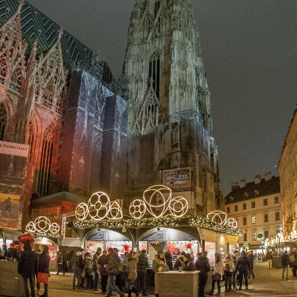 weihnachtsdorf am stephansplatz wien