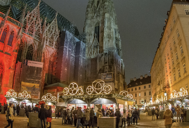 weihnachtsdorf am stephansplatz wien